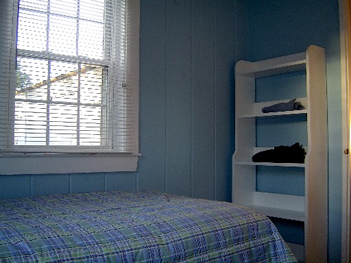 Blue bedroom